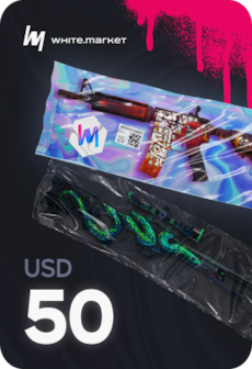 WhiteMarket Top Up Card 50 USD - WhiteMarket Key - GLOBAL