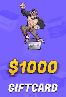 RillaBox Gift Card 1000 USD - RillaBox Key - GLOBAL