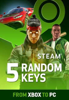 XBOX to PC - Random 5 Keys - Xbox Live Key - GLOBAL