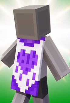 Minecraft Java & Bedrock Edition - Purple Heart Cape (Xbox Series X/S, PC) - Microsoft Store Key - GLOBAL