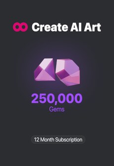 CreatePorn.com Subscription 250k Gems/Mo 12 Months - CreatePorn Key - GLOBAL