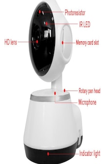 Image of HD 720P Mini IP Camera Wifi Camera Wireless P2P Security Camera Night Vision Baby Monitor EU Plug