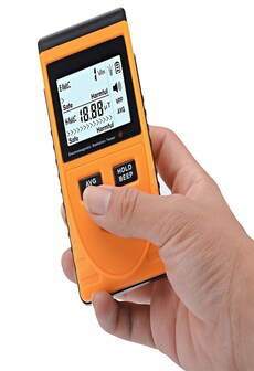 Electromagnetic Frequency Radiation Detector - 5Hz To 3500MHz, 1 To 1999V/m Range, LCD Display, Ghost Detector