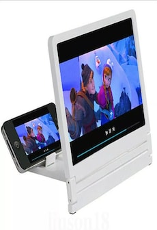 Image of 3D Movie Screen HD Amplifier White