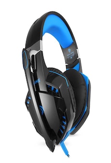 Image of 3.5mm Gaming Headset Mic LED Headphones Stereo Surround for PS3 PS4 Xbox ONE 360 Blue
