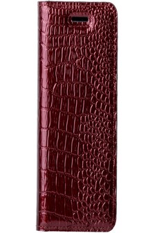 Huawei P20 Lite (2019)- Surazo® Genuine Leather Smart Magnet RFID- Cayme Red