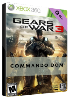 

Gears of War 3: COMMANDO DOM Xbox Live Code XBOX ONE GLOBAL