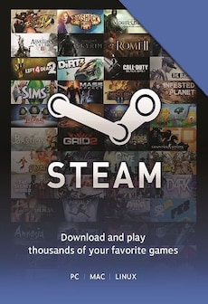 Image of Steam Gift Card 50 GBP Steam Key UNITED KINGDOM