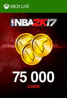 

NBA 2K17 Virtual Currency XBOX LIVE GLOBAL 75 000 Coins Key