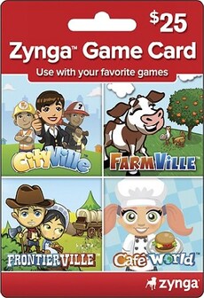 

Zynga Game Card Zynga GLOBAL 25 USD