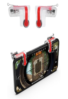 MN Mobile Phone Gaming Fire Button Key Joysticks Game Shooter Controller 1 Pair