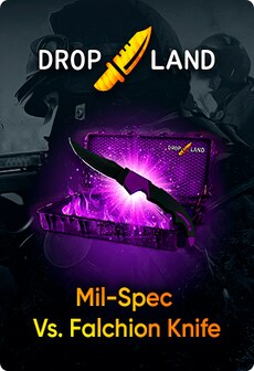 

Counter-Strike: Global Offensive RANDOM BY DROPLAND.NET GLOBAL Code MIL-SPEC VS. FALCHION KNIFE SKIN