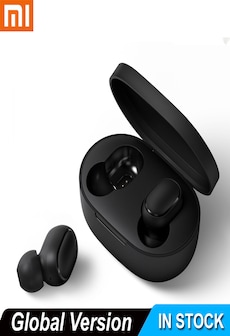 Xiaomi Redmi Airdots Xiaomi Wireless Earphone Voice Control Bluetooth 5.0 Noise Reduction Tap Control As shown