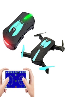 Image of JYO180 Mini Drone - 2.4GHz WiFi Control, 720p HD Camera, 6 Axis Gyro, App Control, 500mAh, 30m Range, FPV, 3D