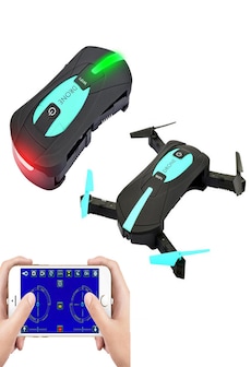 JYO180 Mini Drone - 2.4GHz WiFi Control, 720p HD Camera, 6 Axis Gyro, App Control, 500mAh, 30m Range, FPV, 3D
