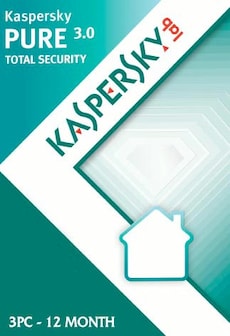 

Kaspersky PURE 3.0 3 Devices GLOBAL Key PC Kaspersky 12 Months