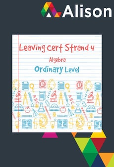 

Strand 4 Ordinary Level Algebra Alison Course GLOBAL - Digital Certificate