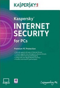 

Kaspersky Internet Security 2016 1 Device EUROPE Key PC Kaspersky 12 Months