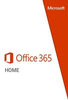 

Microsoft Office 365 Home (PC/Mac) - 6 Devices, 1 Year - Microsoft Key - GLOBAL