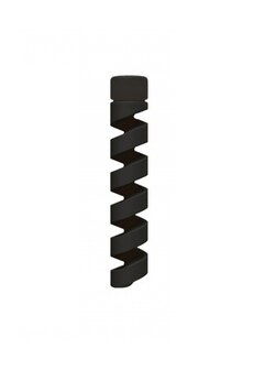 Image of Spiral Data Cable Protector in Black