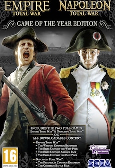 

Empire and Napoleon: Total War GOTY (PC) - Steam Key - GLOBAL