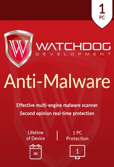 

Watchdog Anti-Malware 1 PC Lifetime Key GLOBAL