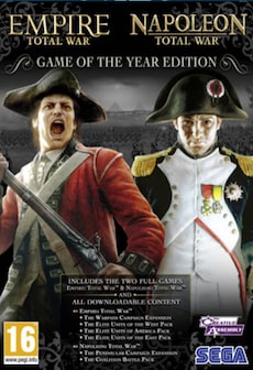 

Empire and Napoleon: Total War GOTY Steam Gift GLOBAL