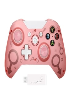 Image of Wireless Controller For Xbox One PC and Android Smartphones Gamepad Pink