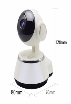 Image of HD 720P Mini IP Camera Wifi Camera Wireless P2P Security Camera Night Vision Baby Monitor UK Plug