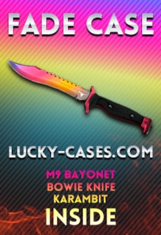 

CS:GO random skin code for Fade Case by Lucky-Cases.com Steam Gift GLOBAL