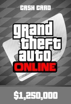 

Grand Theft Auto Online: Great White Shark Cash Card PSN 1 250 000 Key GERMANY PS3