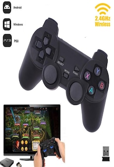 Image of 2.4G Wireless Joypad Game Controller Micro USB version with Bracket for Android Phone/PC/PS3/TV Box