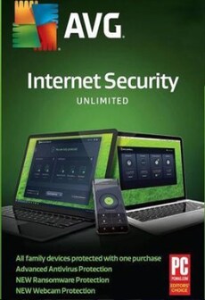 

AVG Internet Security Unlimited 5 Years AVG Key GLOBAL