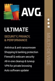 

AVG Ultimate Multi-Device (1 Device, 2 Years) - AVG PC, Android, Mac, iOS - Key GLOBAL