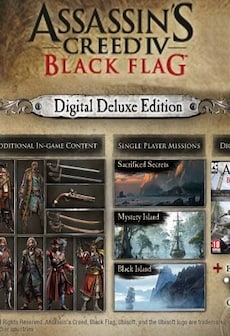 

Assassin's Creed IV: Black Flag Digital Deluxe Edition Steam Key GLOBAL