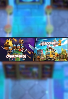 

OVERCOOKED! 1 & 2 BUNDLE Steam Key GLOBAL