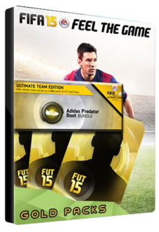 

FIFA 15 - 15 FUT Gold Packs + Adidas Predator Boot Bundle Origin Key Origin GLOBAL