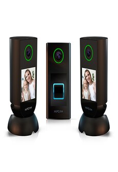 Image of HIPCAM Smart Security Camera Pack Pro 5 (Doorbell + 2 Indoor)Wifi FullHD, Nigth vision Face&Person detection