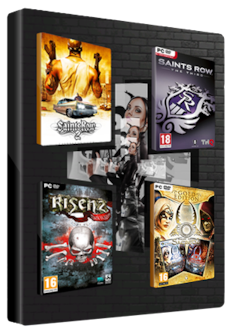 Saints Row 2 + Saints Row: The Third + Risen 2: Dark Waters + Sacred 2: Gold BUNDLE Steam Key GLOBAL