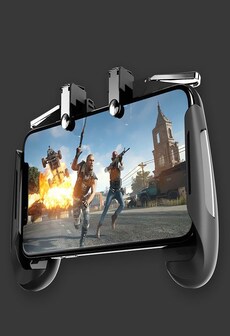 Image of Mobile Phone Game Controller for PUBG Compatible L1R1 Trigger Joystick