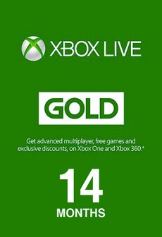 

Xbox Live GOLD Subscription Card 14 Months - Key GLOBAL