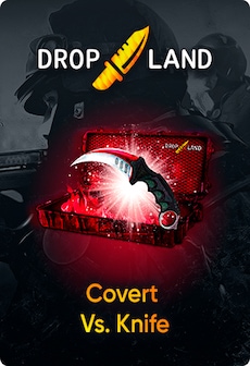 

Counter-Strike: Global Offensive RANDOM BY DROPLAND.NET GLOBAL Code COVERT VS. KNIFE SKIN