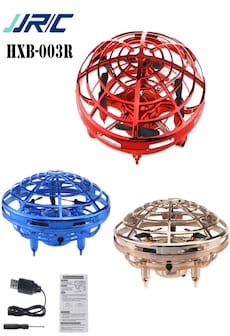 Mini Quadcopter Drone - "Force1 Scoot" Hands Free Hover Drone Red
