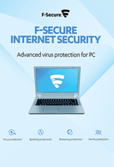 

F-Secure Internet Security (PC) 3 Users, 2 Years - F-Secure Key - GLOBAL