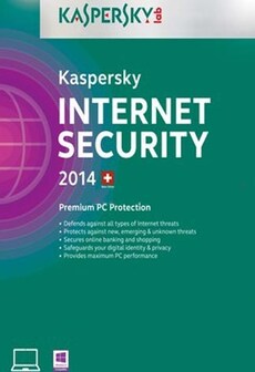 

Kaspersky Internet Security 2014 1 Device GLOBAL Key PC Kaspersky 12 Months