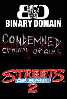 

Binary Domain + Condemned: Criminal Origins + Streets of Rage 2 Steam Gift GLOBAL