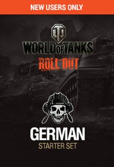 

WORLD OF TANKS: GERMAN STARTER KIT, ACTIVATION 78% OFF NEW USER ONLY Key Wargaming EUROPE
