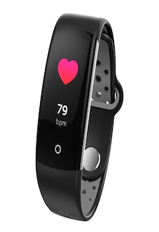 Q6 Bluetooth Fitness Tracker Black