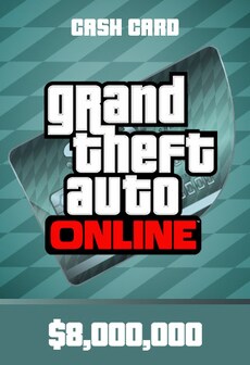 

Grand Theft Auto Online: Megalodon Shark Cash Card PSN 8 000 000 Key GERMANY PS3