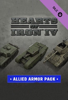 Image of Hearts of Iron IV Allied Armor Pack (PC) - Steam Key - GLOBAL